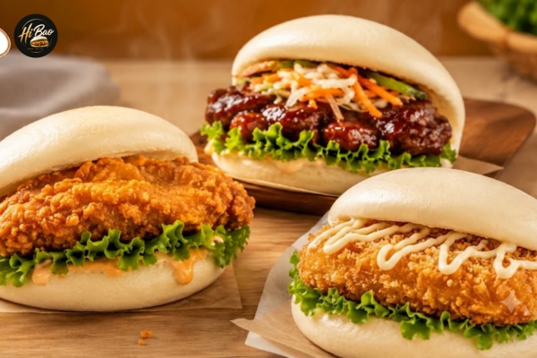 Bánh Bao Kẹp Hi Bao Giá Bao Nhiêu? Cập Nhật Menu Và Bảng Giá Mới Nhất 3 banh bao kep hibao 10
