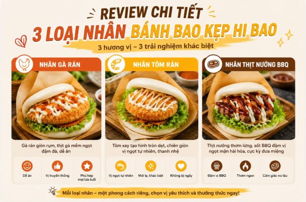 Đánh Giá Bánh Bao Kẹp Hi Bao Từ Trải Nghiệm Thực Tế: Có Đáng Để Thử? 3 danh gia banh bao kep hibao 2