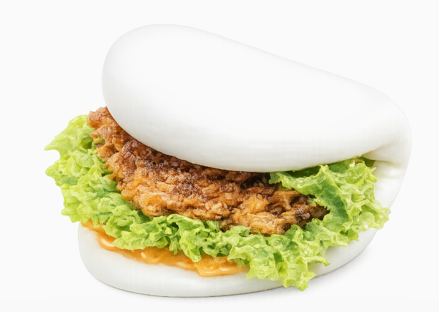 Bao sườn BBQ