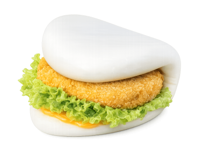 Bao tôm rán