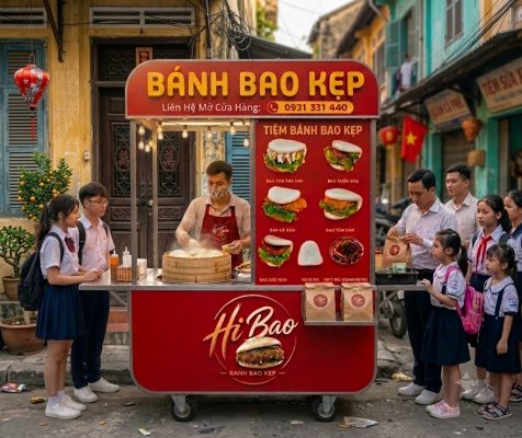 xe banh bao kep hibao