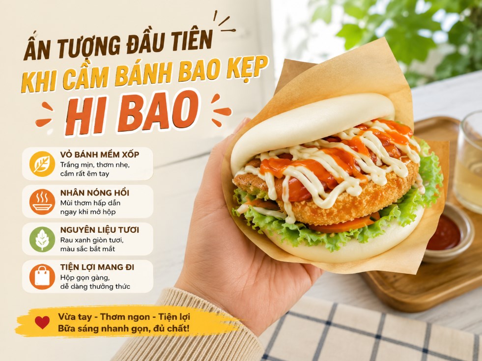 Đánh Giá Bánh Bao Kẹp Hi Bao Từ Trải Nghiệm Thực Tế: Có Đáng Để Thử? 1 danh gia banh bao kep hibao